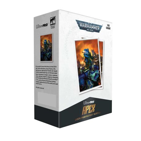 WHK40 SM Adeptus Astartes Apex Deck Protector Sleeves (105)