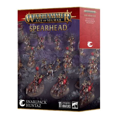 Spearhead: Gloomspite Gitz – Snarlpack Huntaz