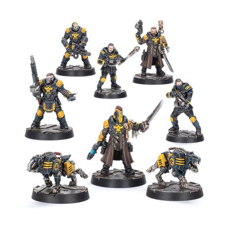 Necromunda: Palanite Enforcer Captains & Sergeants