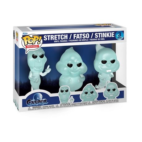 Φιγούρα Funko POP! STRETCH / FATSO / STINKIE GHOSTLY TRIO 3-PACK - CASPER 30TH ANN.