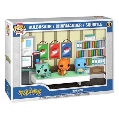 Φιγούρα Funko POP! MOMENTS: BULBASAUR / CHARMANDER / SQUIRTLE - POKEMON #01