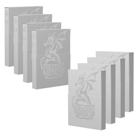 Dragon Shield Cube Shell - Ashen White