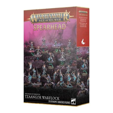 Spearhead: Disciples of Tzeentch - Tzaangor Warflock