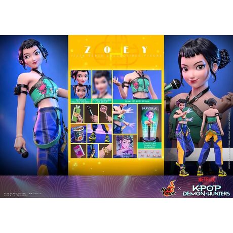 KPop Demon Hunters Action Figure 1/6 Zoey 27cm
