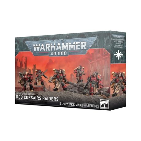 Chaos Space Marines: Red Corsairs Raiders