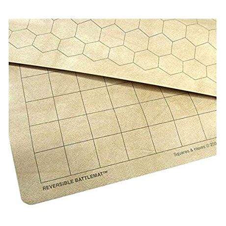 Reversible Megamat 1" Squares X 1" Hexes