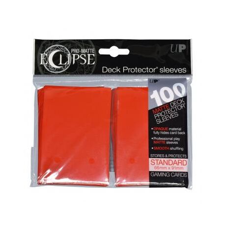 Eclipse Apple PRO-Matte Sleeves (Red)