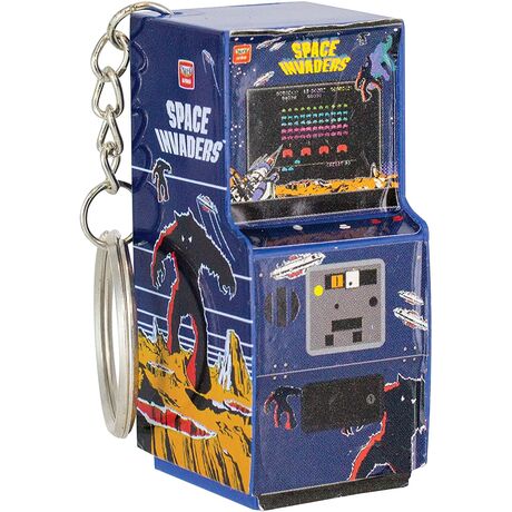 Space Invaders Arcade Keyring