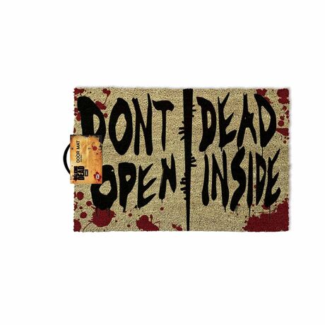 Walking Dead Doormat Don't Open Dead Inside 40x60 cm