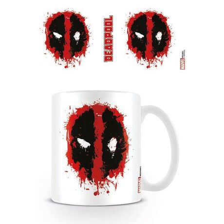 Deadpool Ceramic Mug Splat