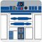 Star Wars Cork Coaster R2-D2