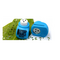 Leaf Punch Medium Blue