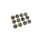 Cobblestone Bases Round 25mm (5)