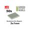 Neodymium Magnets N52 3x1mm (50)