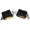 Velvet Bag Black / Gold Inside 3.75" x 4"