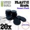 Plastic Round Base 25mm (20)