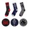 Harry Potter Dark Arts Socks Set of 3 (Red/Blue/Gray)