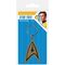Star Trek Rubber Keychain Insignia 6cm