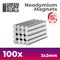 Neodymium Magnets N52 3x2mm (100)