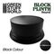 Block Plinth 10cm Round Black