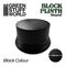 Block Plinth 8cm Round Black