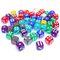 Translucent Polyhedral Dice: D6 16mm Pips