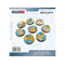 Precinct Sigma HDF Base Toppers Round 40mm (8)
