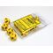 Opaque Yellow/black Set of Ten d10s