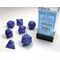 Vortex® Blue/gold 7-Dice Set