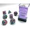 Festive® Mosaic/yellow 7-Dice set