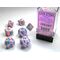 Festive® Pop Art™/blue 7-Dice set