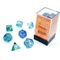 Nebula® Oceanic™/gold Luminary™ 7-Dice Set
