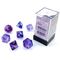 Nebula® Nocturnal™/blue Luminary™ 7-Dice Set