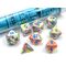 Festive® Kaleidoscope/blue 7-Dice Set