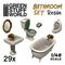 Resin Toilet and WC Scale 1/48