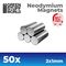 Neodymium Magnets N52 2x1mm (50)
