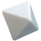 OPAQUE WHITE D8 BLANK