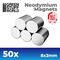 Neodymium Magnets 8x2 mm - 50 Units (N52)