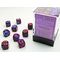 Gemini 12mm D6 Blue-Purple/Gold Dice Block