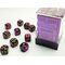 Gemini 12 mm D6 Black-Purple/Gold Dice Block
