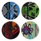 Dungeons & Dragons Monsters Set Of 4 Metal Coasters