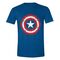 Marvel T-Shirt Captain America Cracked Shield Size M