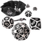Enhance 7pc Metal RPG Dice (Collector's Edition Black)