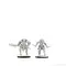Bugbear Barbarian Male & Bugbear Rogue Female - Nolzur