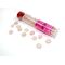 Frosted Opal Pink - Glass Stones Tube (40)