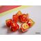 Gemini Gellow Red/Yellow Polyhedral Luminary - Lab Dice 8