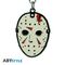 Friday The 13th Mask Metal Keychain