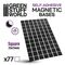 Magnetic Precut Sizes - Adhesive Squares 25X25MM