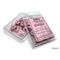Opaque Pastel Pink/Black Set of Ten D10s