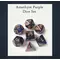 Drawlab Amethyst Purple Dice Set